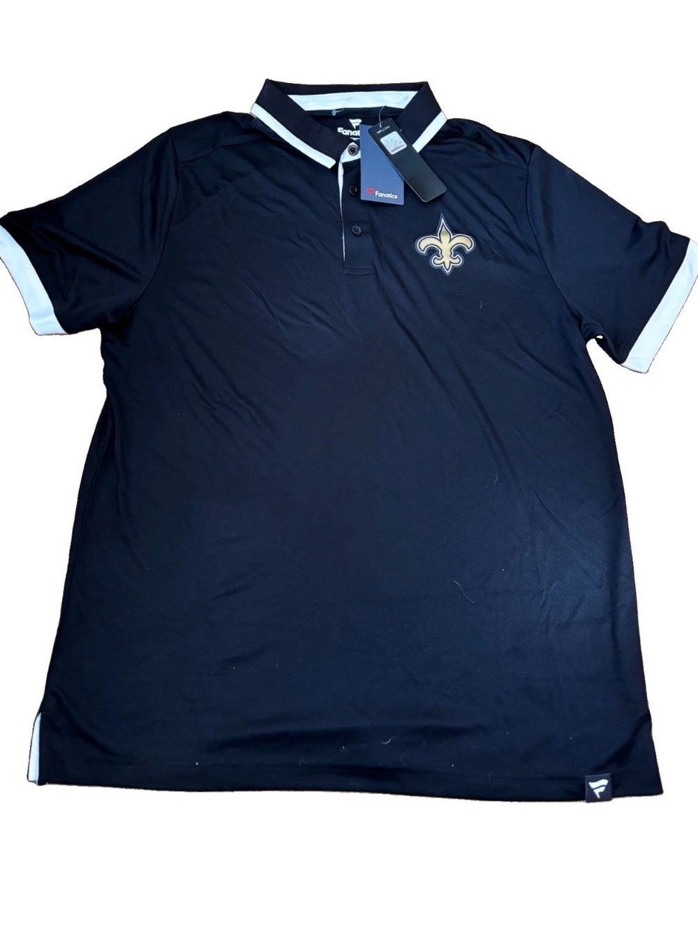 Fanatics Men’s New Orleans Saints Men’s Polo Shirt - Black - XL